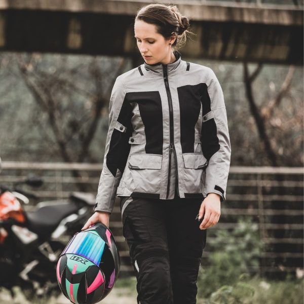 A Jaqueta X11 Summer Pro Feminina Ventilada Cinza/Preto P - Imagem 3