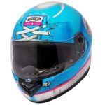 Capacete Peels Spike Jeans Azul Claro Fsc/Rosa 56 - Image 2