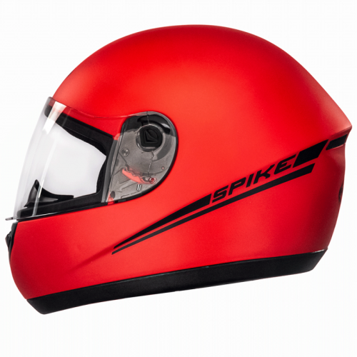 Capacete Peels Spike Classic Vermelho-Grafite 56