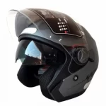 Capacete Yohe City Titanium Fosco Tamanho 56 - Image 6