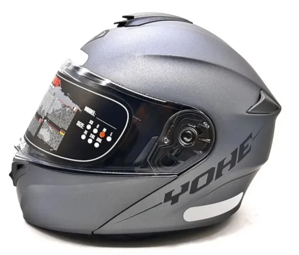 Capacete Yohe New Pratik Titanium Fosco - Image 2