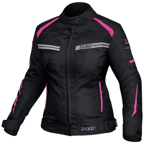 Jaqueta X11 One2 Feminina Preto/Rosa G