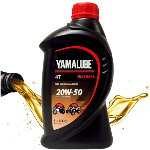 Óleo 4T 20W50 Yamalube SL Mineral 1L