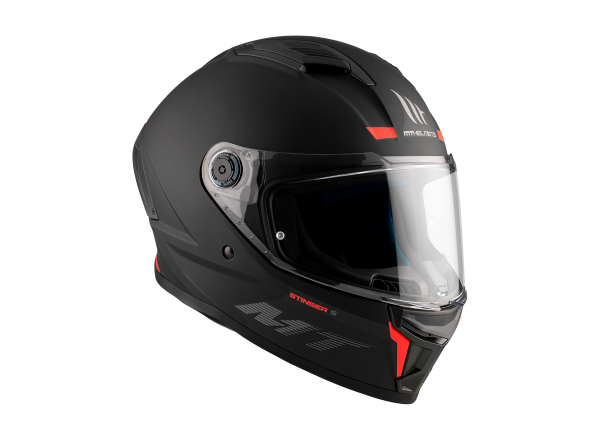 Capacete MT Helmets Stinger 2 Solid A1 Black Solid Fosco - Image 3