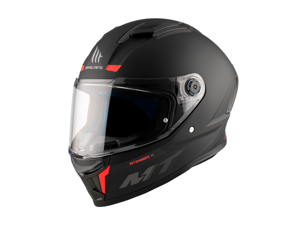 Capacete MT Helmets Stinger 2 Solid A1 Black Solid Fosco - Image 4