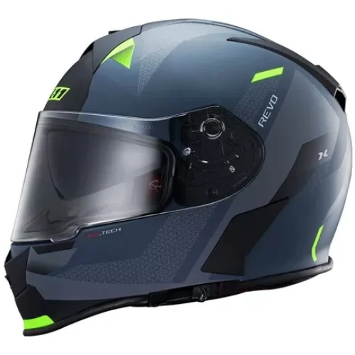 Capacete X11 Revo Vision SV Cinza/Neon Fosco 58 11080955 14899