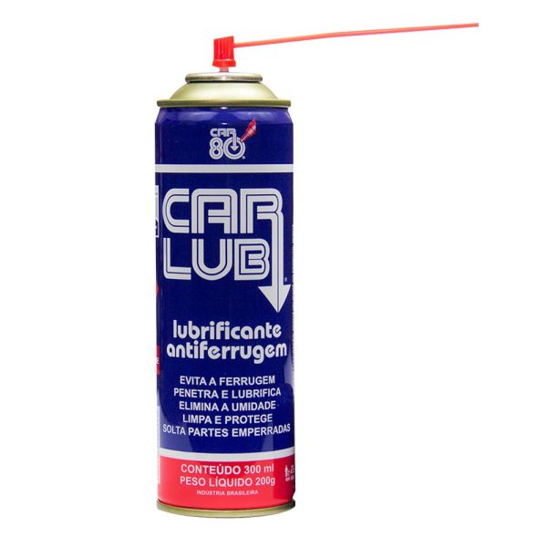 Óleo Anti Ferrugem (Desengripante) CAR LUB 300ml Car-80