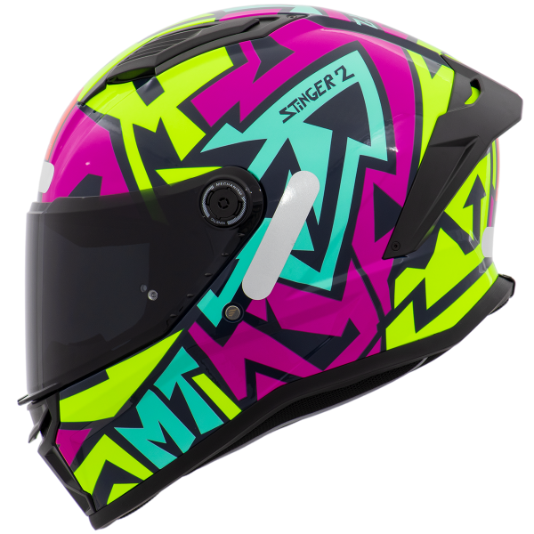 Capacete MT Helmets Stinger2 Meld C8 - Gloss Tamanho 58