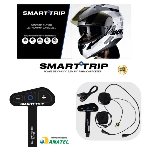 Sistema Fonia Bluetooth Smart Trip Gps Para Capacete Orignal A15990010ZZ54