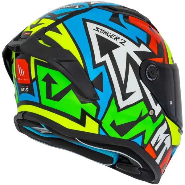 Capacete Mt Helmets Stinger 2Meld E3 Gloss Tamanho 60 - Image 3