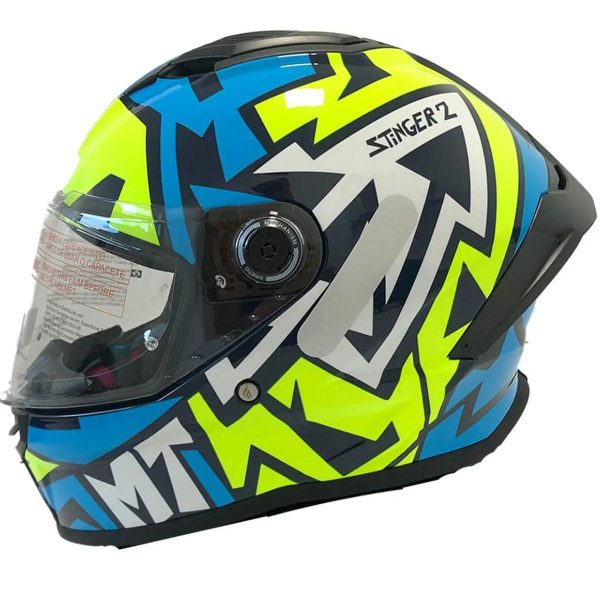 Capacete MT Helmets Stinger 2Meld C7 - Tamanho 58