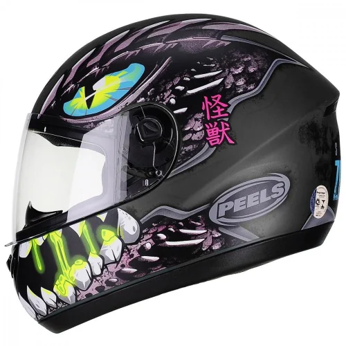 Capacete Peels Spike Zilla Pto Ch Fosco/Color 60