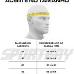 Capacete Tork R8 PRo Fosco 60 CAP-883PTRSF - Image 4