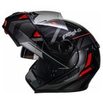 Capacete Peels U-RB2 Dynamic Preto Fsc/Vermelho 60