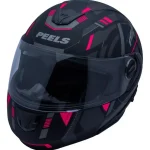 Capacete Peels U-RB2 Dynamic Preto Fsc/Pink 56 - Image 3
