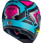 Capacete Peels Icon 23 Track Verde Agua Fsc/Pink 56 - Image 4