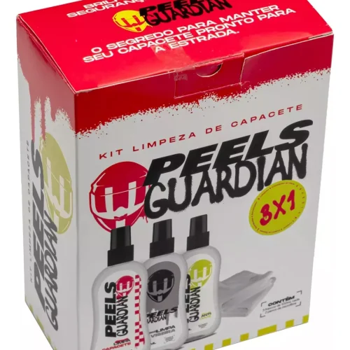 Kit Limpeza Capacete Guardian 3×1 Peels