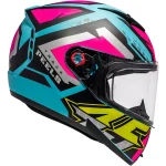 Capacete Peels Icon 23 Track Verde Agua Fsc/Pink 56 - Image 5