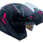 Capacete Peels U-RB2 Dynamic Preto Fsc/Pink 56 - Image 6