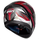 Capacete Peels Spike Preto/Vermelho Fosco - Image 3