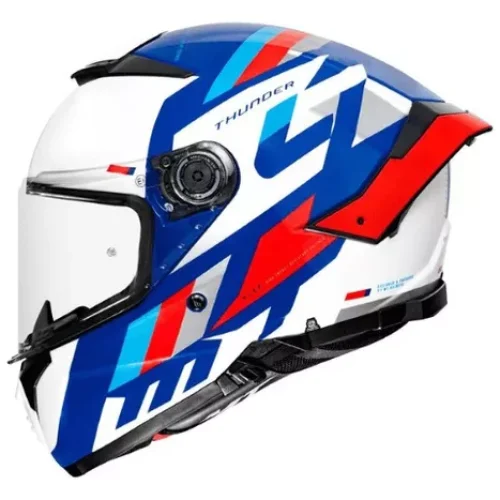 Capacete Mt Helmets Thunder 4 Sv Ergo C7- Azul M58