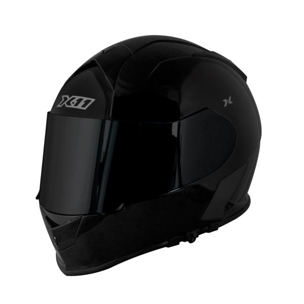 CAPACETE X11 REVO PRO ALL SV C/Viseira Extra Black Preto Fsc