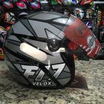 CAPACETE FLY F-17 HG Velox Preto/Grafite 60 - Image 5