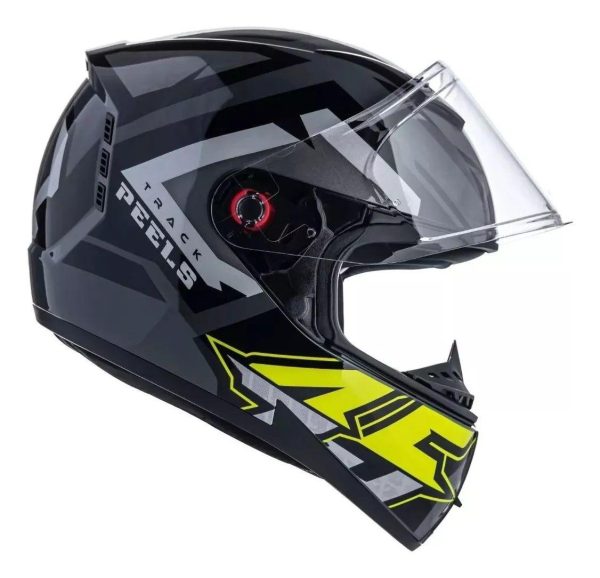 Capacete Peels Icon 23 Track Cinza/Prata 58 - Image 4