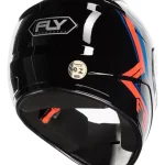 Capacete Fly F-9 Hg Hans Preto/Vermelho - Image 3