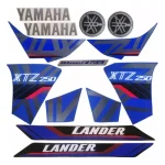 Kit Adesivo XTZ250 A Lander 2020 Azul