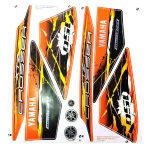 Kit Adesivo XTZ150 Crosser 15-16 Vermelho/Amarelo - Image 2