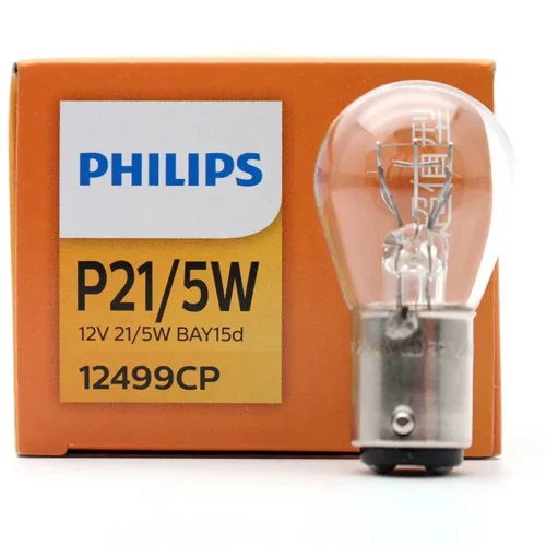 Lâmpada Freio 12V Bca P21/5W Philips 12499CP