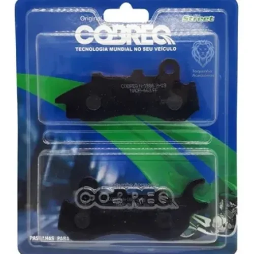 Pastilha de Freio Dianteira NXR160/XRE190/BIZ125 (Conj CBS) Cobreq N-1886