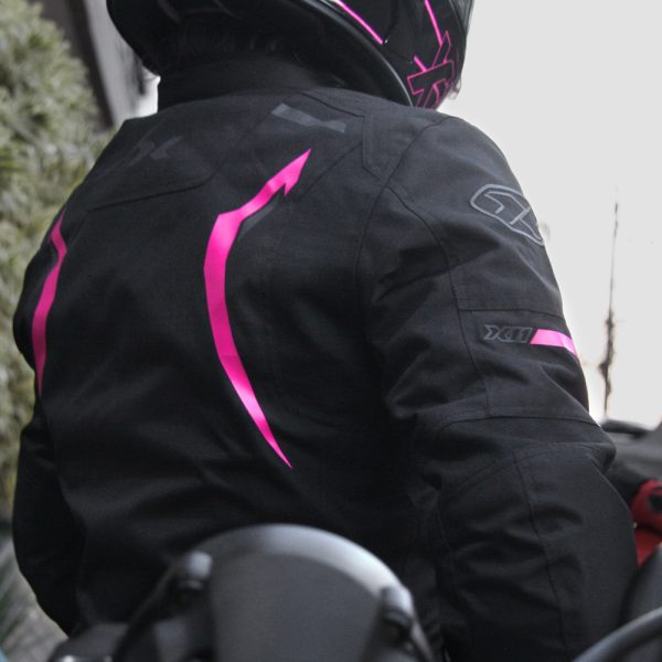Jaqueta X11 One Sport Feminina Preto/Rosa P - Image 4