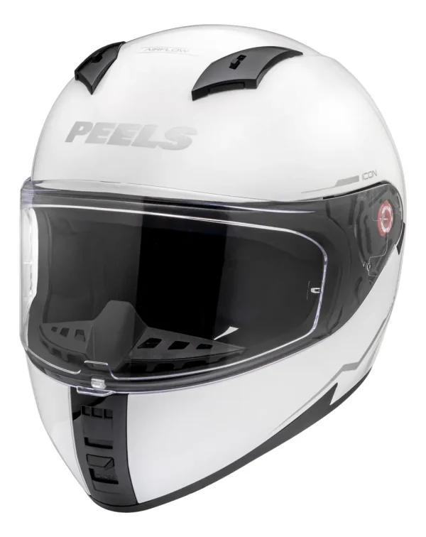 Capacete Peels Icon 23 Naked Branco - Imagem 2