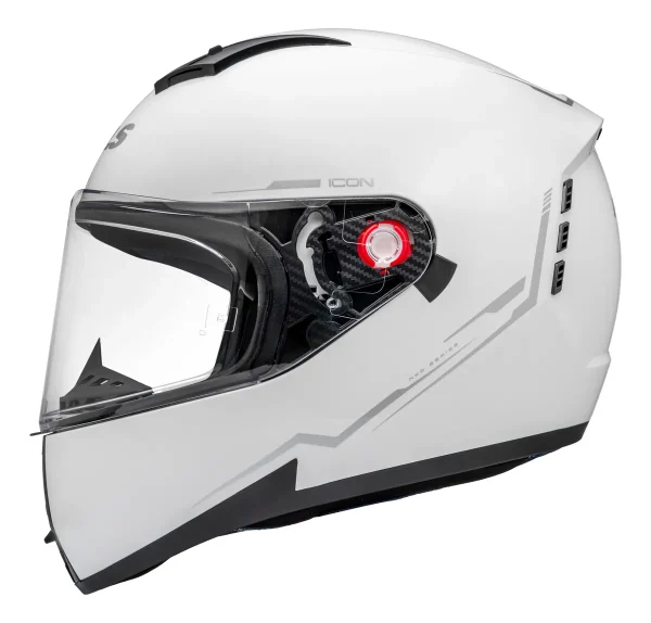 Capacete Peels Icon 23 Naked Branco
