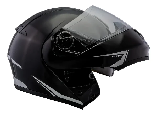 Capacete Peels U-RB2 Classic Preto - Imagem 7