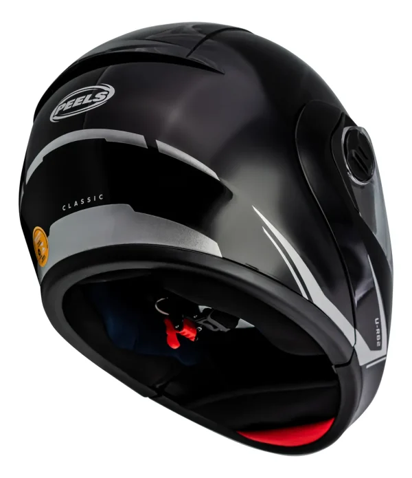 Capacete Peels U-RB2 Classic Preto - Imagem 3