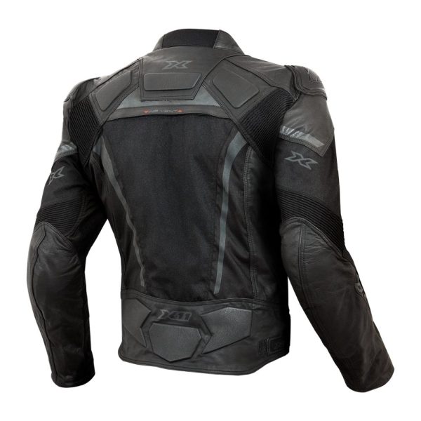 JAQUETA X11 NEXT GEN Couro Feminina Preto M 11021182 14800 - Imagem 2