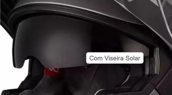 Capacete X11 Revo Pro Flagger 2 – SV C/Viseira Extra Rosa/Acqua Fosco - Imagem 4