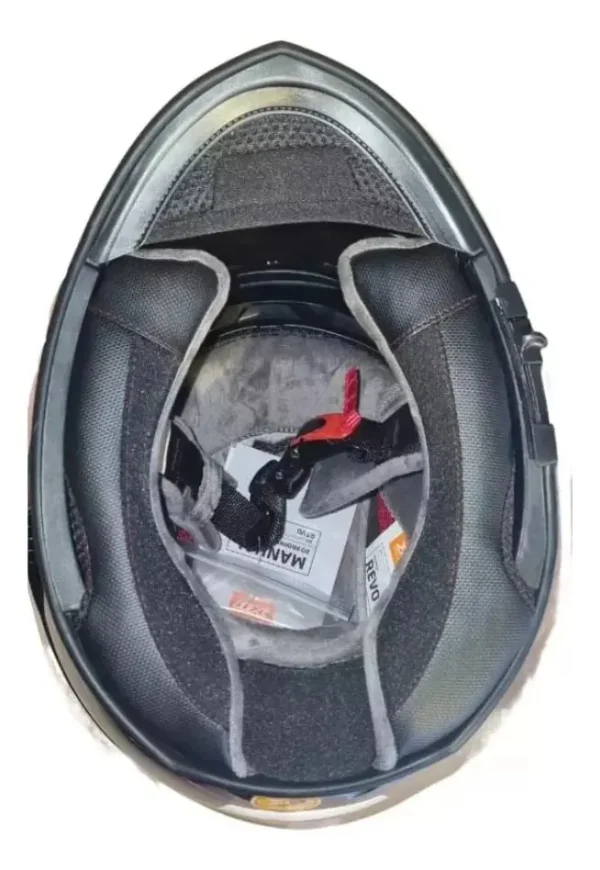 Capacete X11 Revo Pro Flagger 2 – SV C/Viseira Extra Rosa/Acqua Fosco - Imagem 3